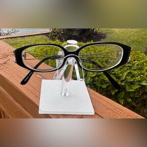 Optiluxe RG 7629 C1 Eyeglass Frames Only Adult Full Frame 50-15-140 Black/Silver